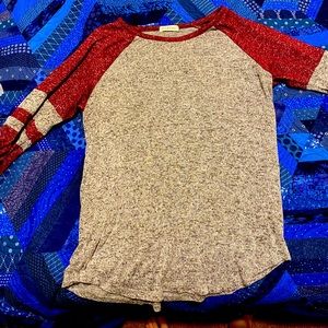 Light baseball T-shirt